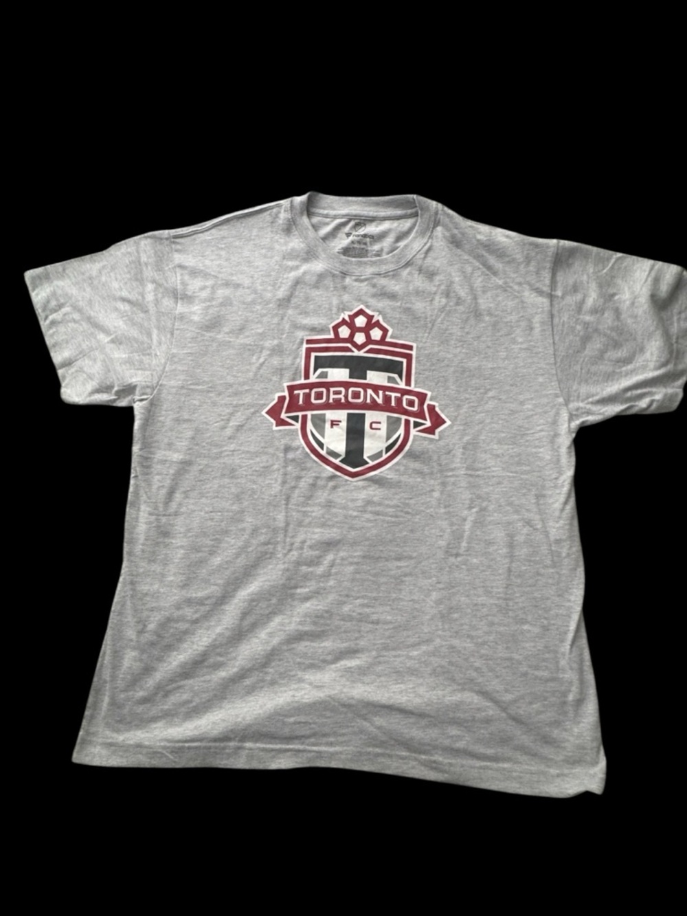 New men’s Toronto FC Gray Logo Tee XL
